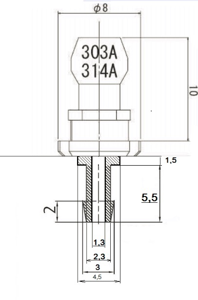 Yamaha nozzle for label feeder